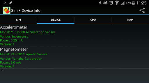 Sim Device Info screenshot 7