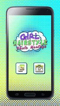 Girl Hairstyle Photo Montage screenshot 1