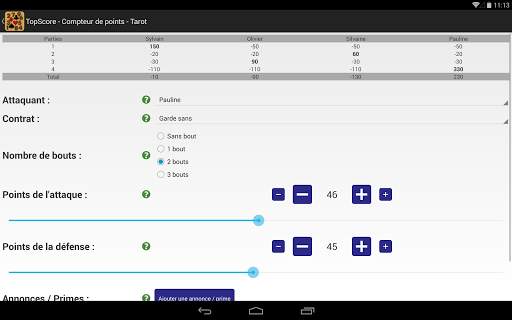 TopScore - Compteur de points screenshot 16