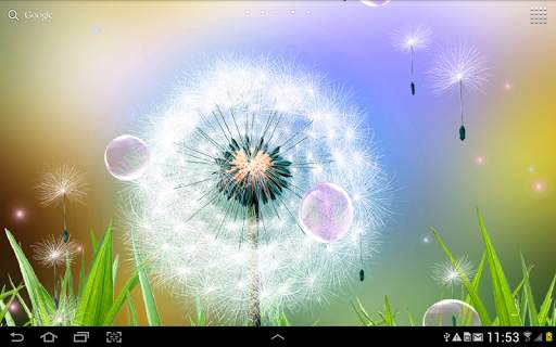 Dandelion Live Wallpaper screenshot 6
