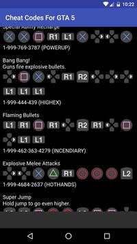 Codes GTA 5 For PS 4 screenshot 5