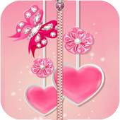 Diamond Zipper Screen Lock 1.0