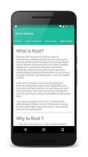 Root Checker screenshot 4