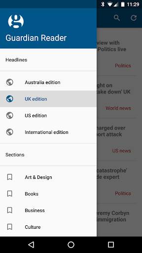 Guardian Reader screenshot 3