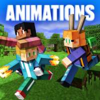 Player Animations Mod for MCPE logo