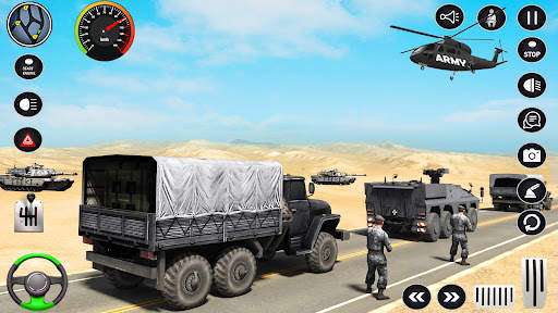 Army Transport Truck Games screenshot 4