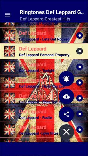 Ringtones Def Leppard Greatest Hits screenshot 5