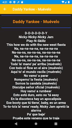 Daddy Yankee Song Viral 2021 screenshot 6