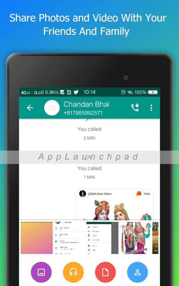 Bharat messenger -  With Free Voice & Video Calls screenshot 8