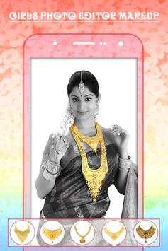Girls Photo Editor Makeup screenshot 1