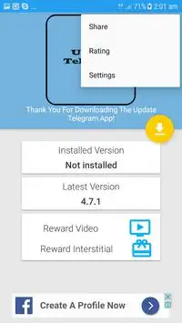 Update For TeleGram App screenshot 3