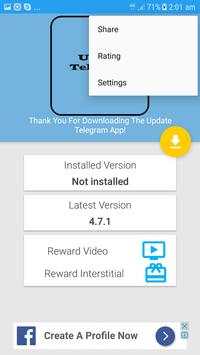 Update For TeleGram App screenshot 3