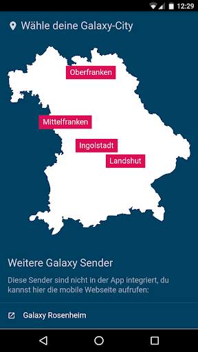 Radio Galaxy mobil screenshot 1