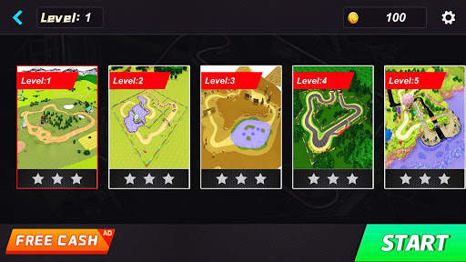Ramp Car Stunts Racing screenshot 1