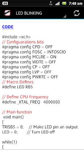Microcontroller programs скриншот 2