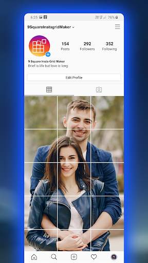 9 Square, Grid Maker, Image Splitter screenshot 1