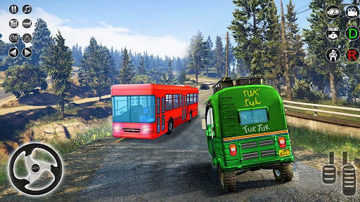 Real Rickshaw Simulator Games screenshot 1