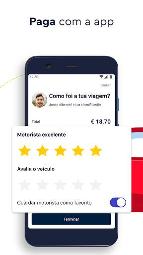FREE NOW (Kapten) - Serviço de TVDE, Táxi, Scooter screenshot 7