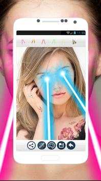 Eyes Laser Effect Photo Editor screenshot 1