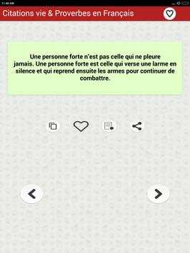Vie des Citations et Proverbes screenshot 16