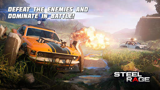Steel Rage: Mech Cars PvP War 2 تصوير الشاشة