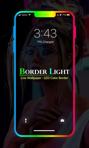 Border Light - LED Coler Border, Live Wallpaper screenshot 5