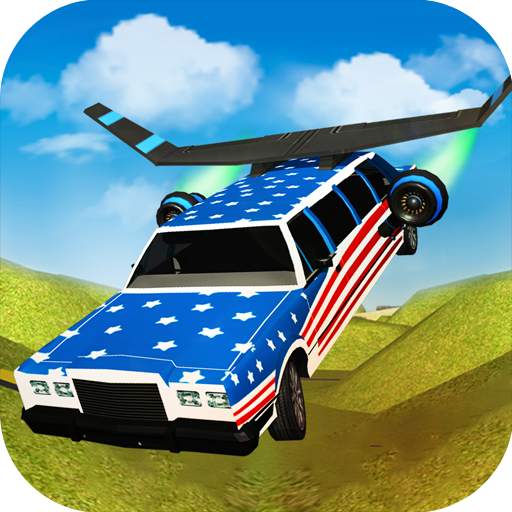 Flying Limo Car Driving Fever 1.4
