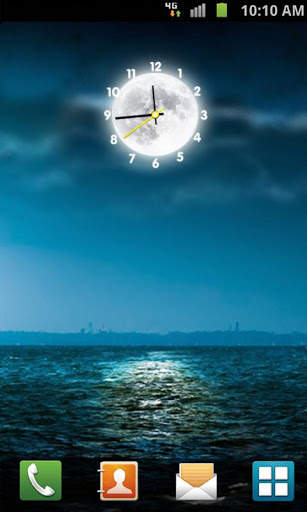 Moon Clock Live Wallpaper screenshot 6