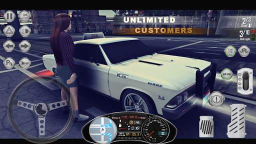 Taxi: Simulator Game 1976 screenshot 4