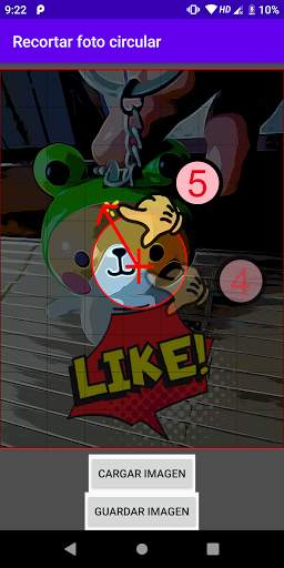 Recortar foto circular screenshot 4