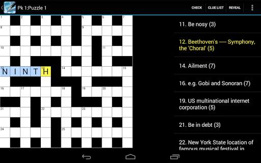 Crossword Lite screenshot 9