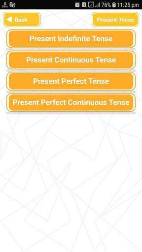 Tense in Hindi ~ English Grammar Offline screenshot 4