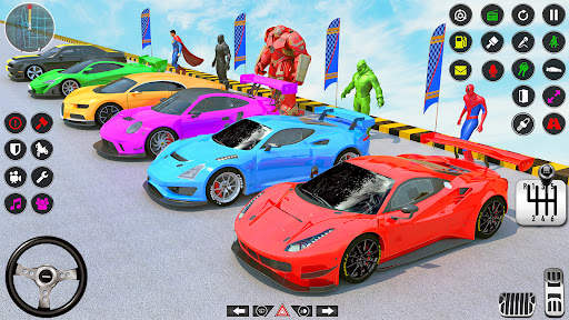 Mega Ramp Car Stunts Crazy Car screenshot 1