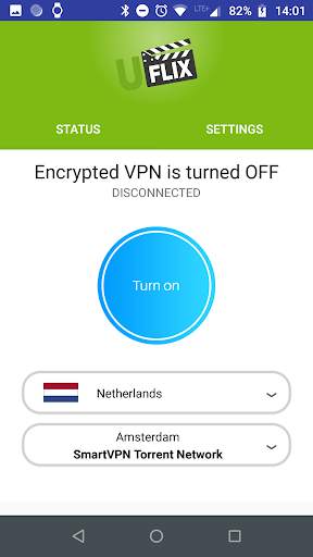 uFlix VPN screenshot 2