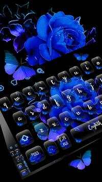 Blue Rose Keyboard screenshot 1