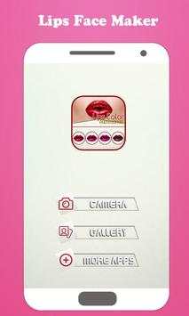 Lips Face Maker Camera 1 تصوير الشاشة