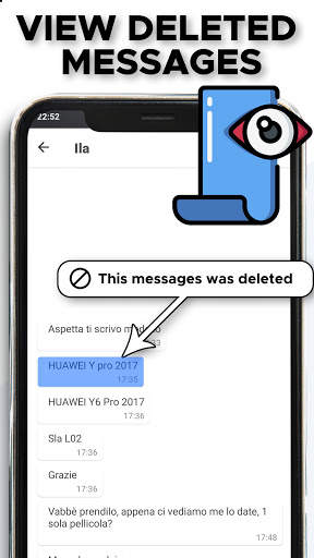 Delete Messages Recovery Chat screenshot 1