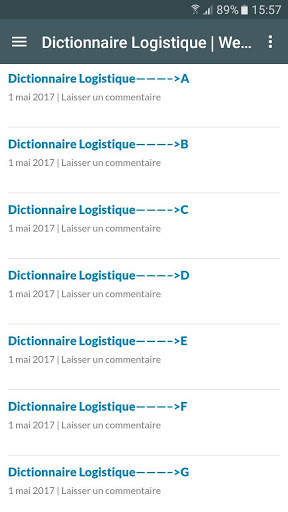 Dictionnaire de Logistique скриншот 2