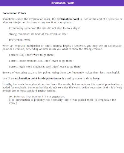 Punctuation Rules screenshot 6