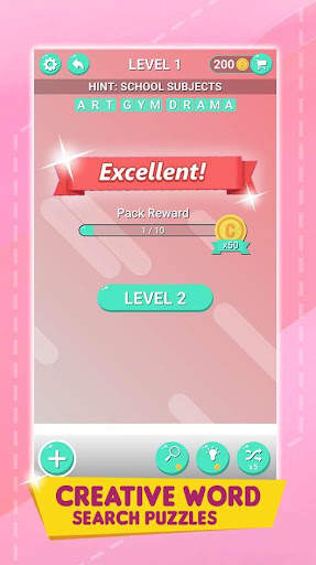 Word Smash - Word Puzzle Stack Crush Game Offline screenshot 4