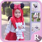 Cute Kids Hijab Fashion 1.2
