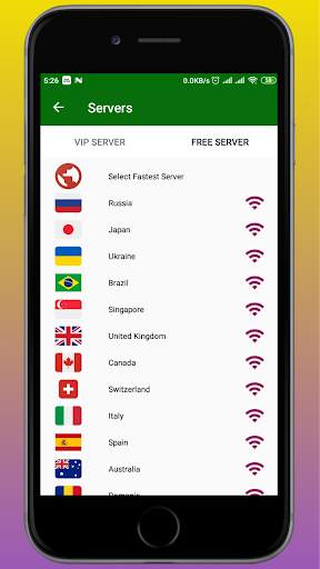 Unlimited Free VPN Proxy screenshot 3