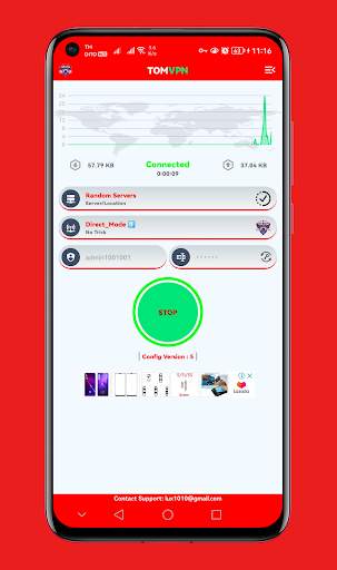 TOM VPN screenshot 2
