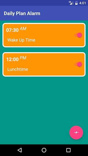 Plan Alarm screenshot 2