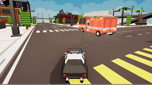 Fantasy Car Driving Simulator: 3D Cartoon World screenshot 1