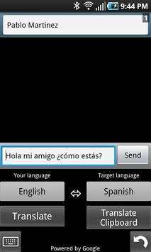 Translating Keyboard 2 screenshot 2