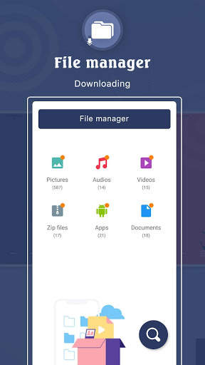 File Manager Downloading screenshot 1