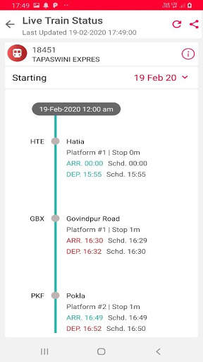 My Train,Irctc Live Train Status,Pnr Status screenshot 3