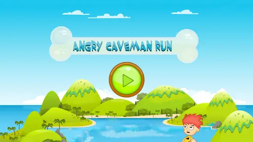 Angry Caveman Run screenshot 3