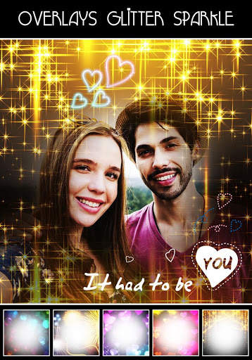 Glitter Sparkle Photo Effects - Photo Frame 2 تصوير الشاشة